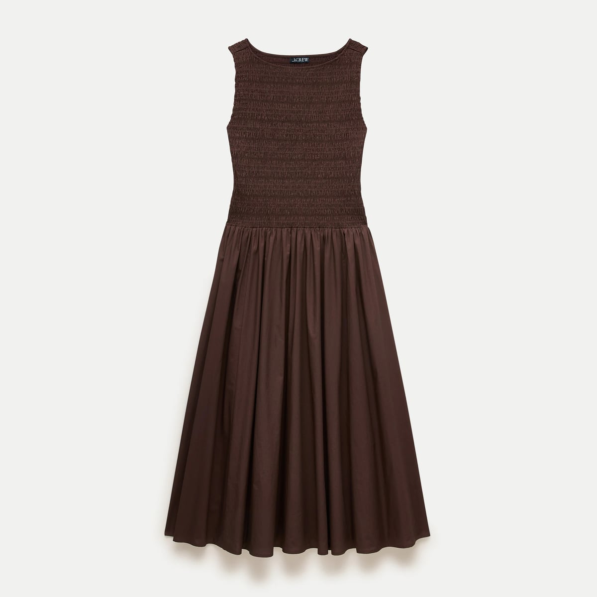 Lina smocked midi dress