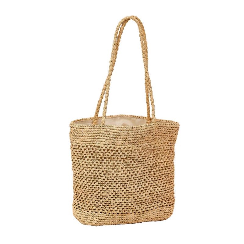 Lissa Day Bag in Natural Hat Attack