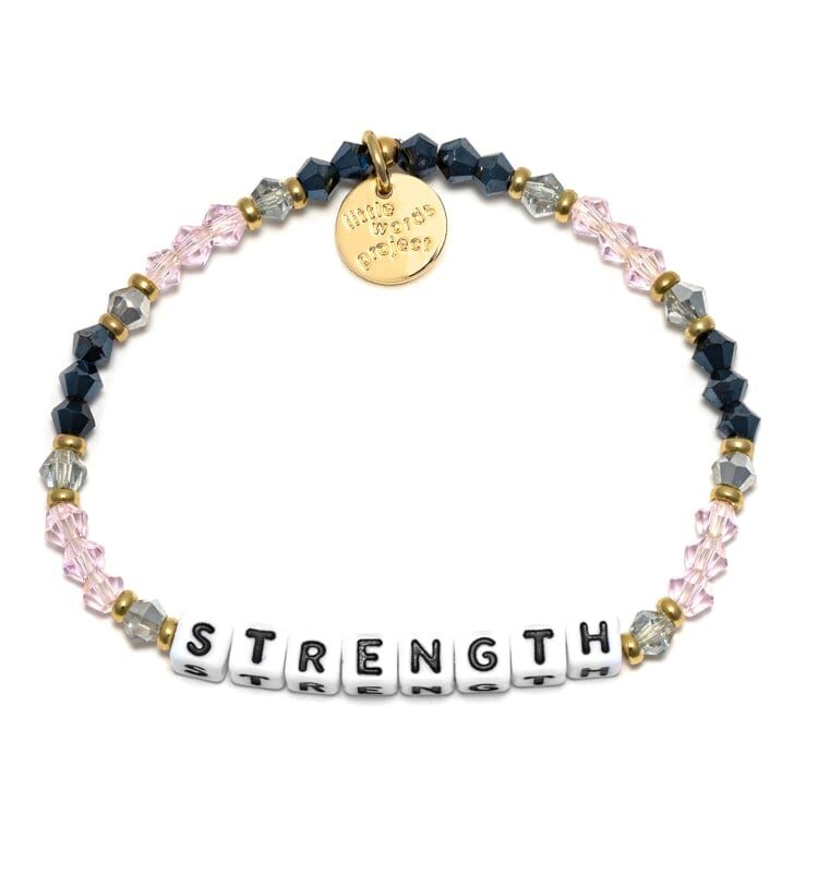 Little Words Project Strength Stretch Bracelet