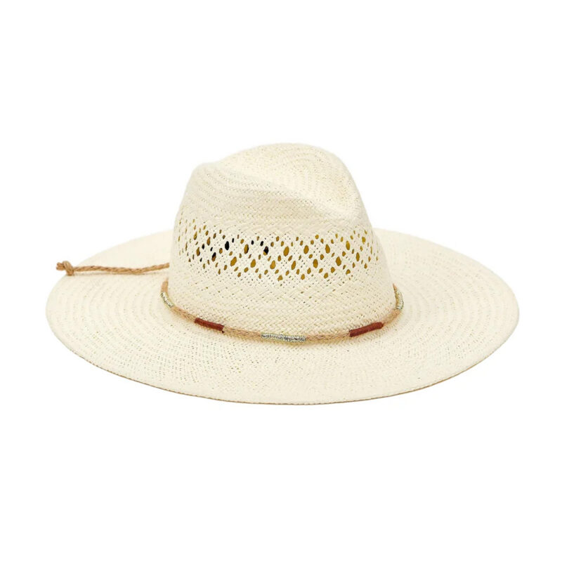 Luxe Packable Sunhat in Bleach/Jute Hat Attack