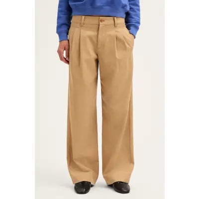 Madewell The Everyday Drapey Twill Trouser in Desert Camel at Nordstrom, Size 10