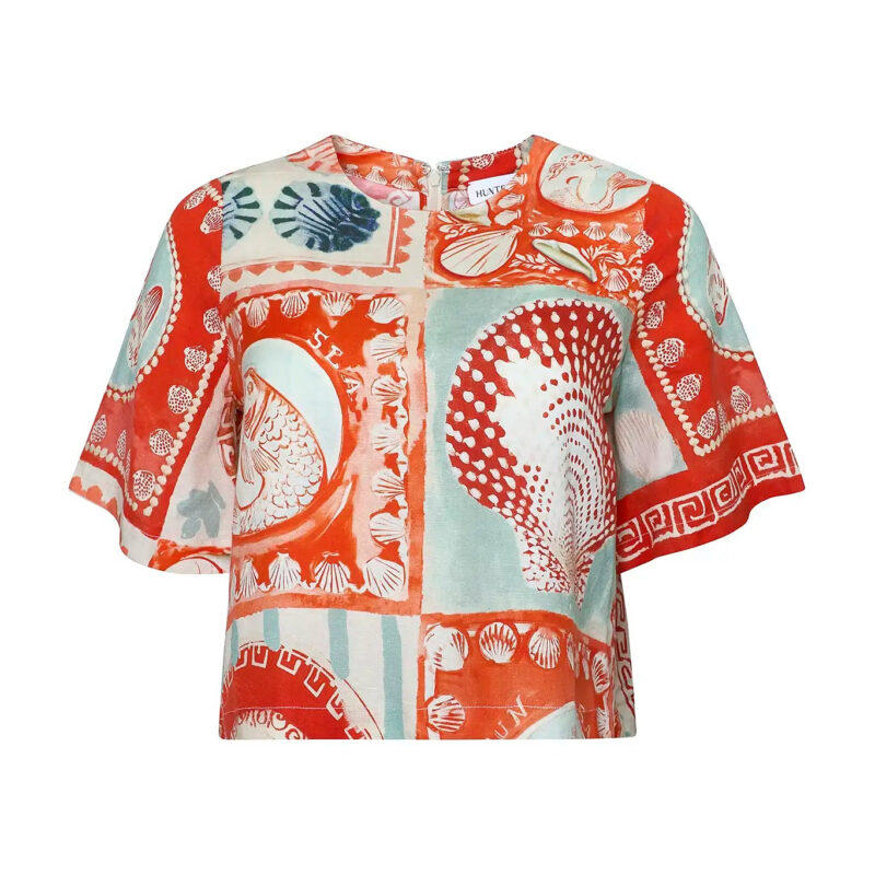 Maeve Top in Lost At Sea Hunter bell