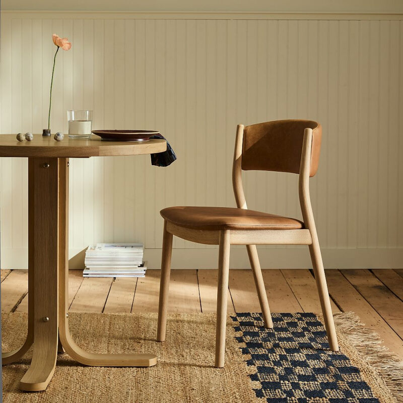 Marcus Samuelsson Leather Dining Chair