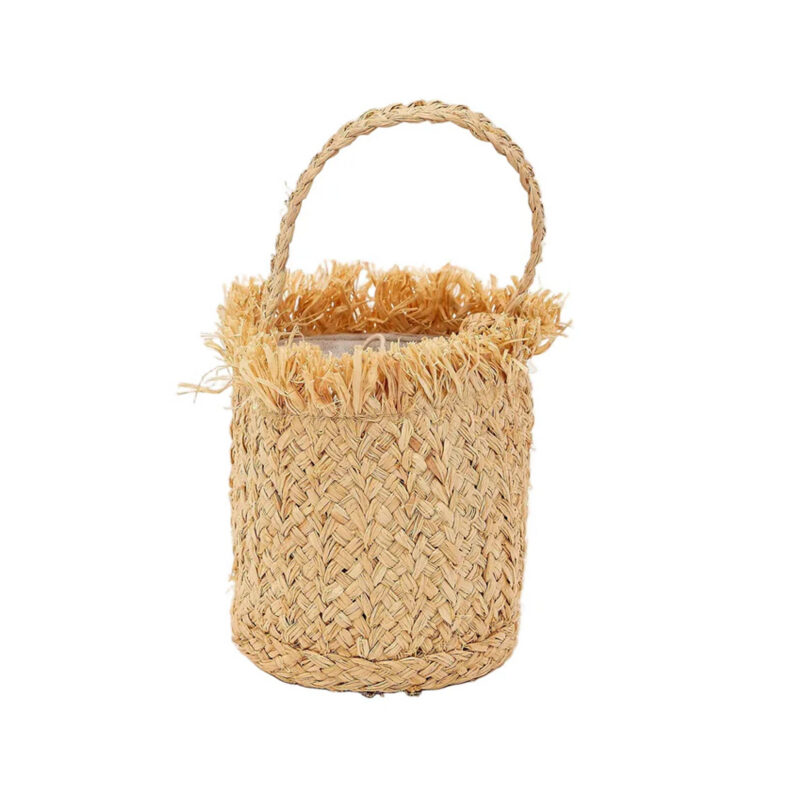 Margo Mini Fringe Bag in Natural Hat Attack