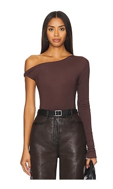 Maygel Coronel Moro Bodysuit in Brown from Revolve.com