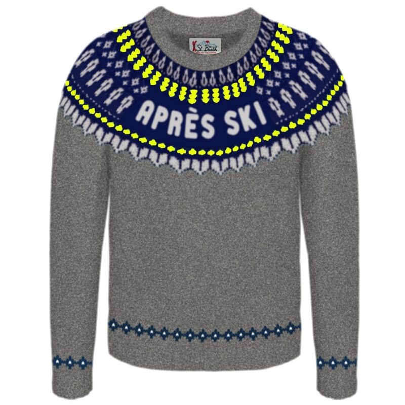 MC2 SAINT BARTH | Men's Heron Nordic Après Ski Sweater