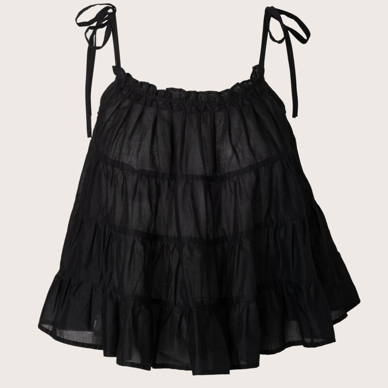 MERLETTE | Saaz Top - Black, Top Merlette