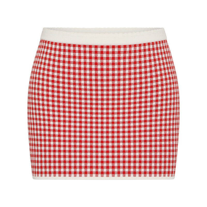 Micah Skirt in Red Gingham POSSE