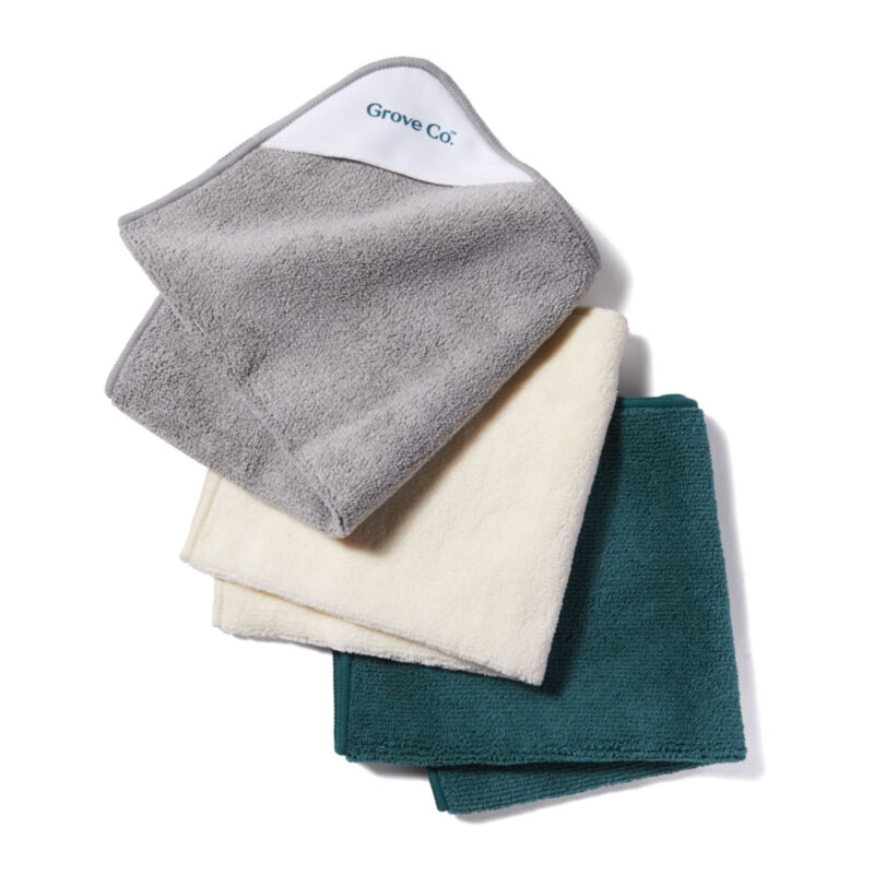 Microfiber Cleaning Cloths (Set of 3) Grove