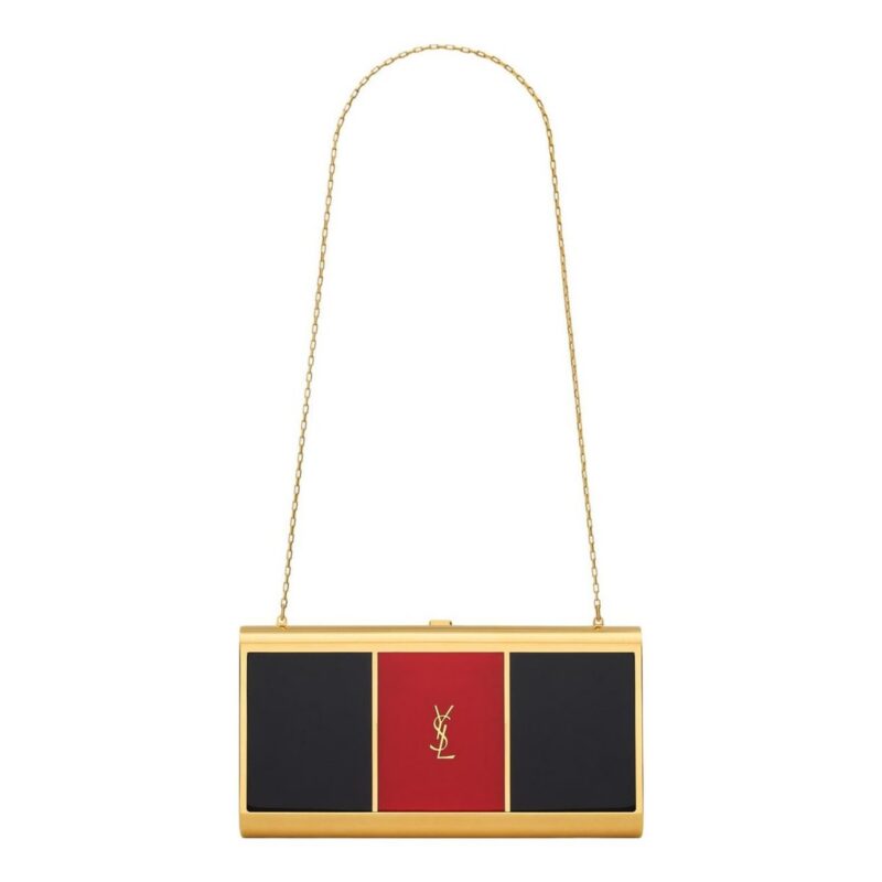 Minaudière Bag in Metal SAINT LAURENT