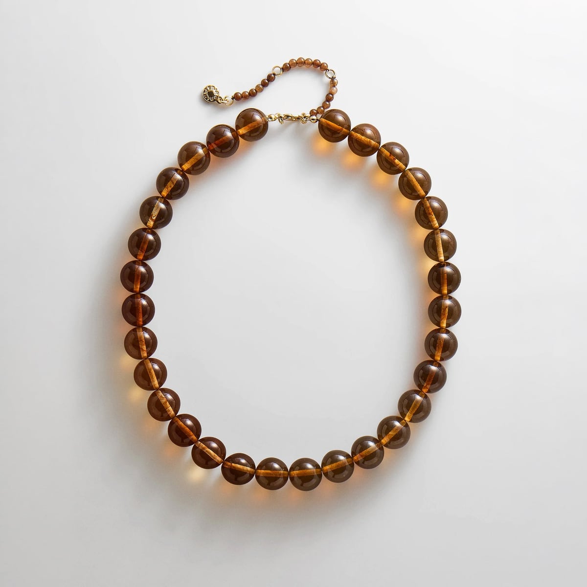 Mini Jane Beaded Necklace - Tiger's Eye BaubleBar