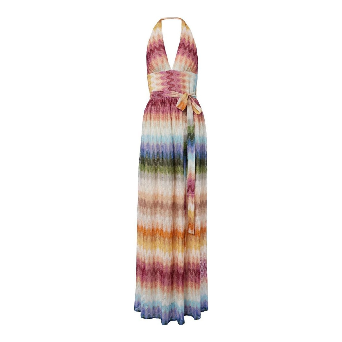 MISSONI - Halterneck Maxi Dress Mytheresa