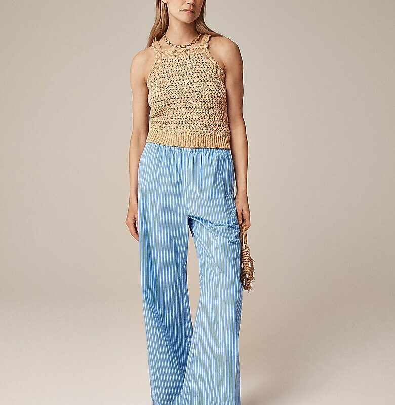 Montauk crochet tank top