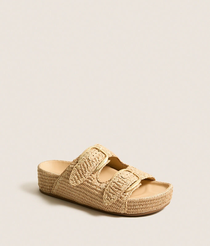 Natural Chunky Woven Nico Sandals Loeffler Randall