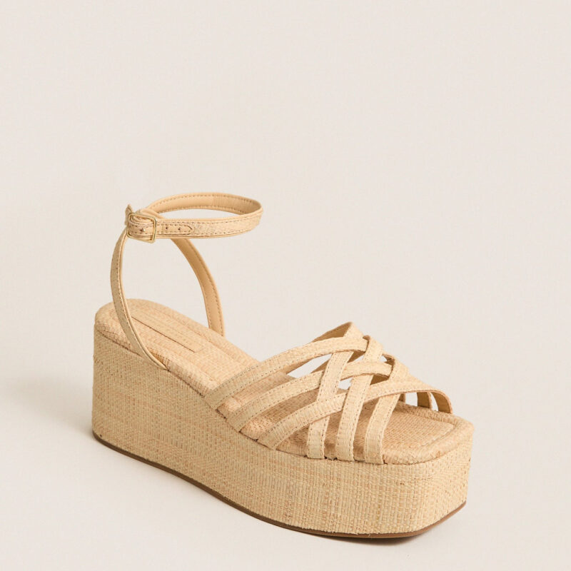 Natural Raffia Channing Platforms Loeffler Randall