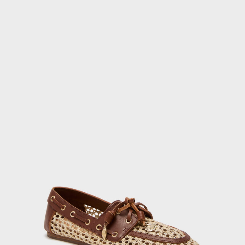 Natural Raffia Pliaria Boat Shoes Ancient Greek Sandals