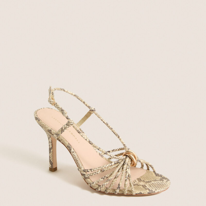 Natural Snake Mareka Heels Loeffler Randall