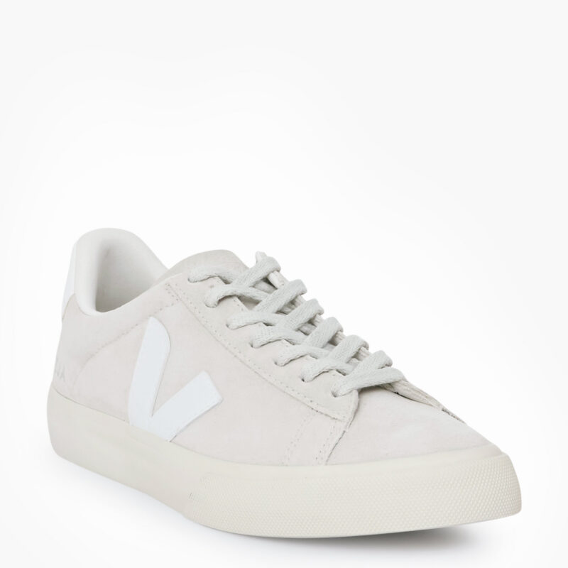 Natural White Suede Campo Sneakers VEJA