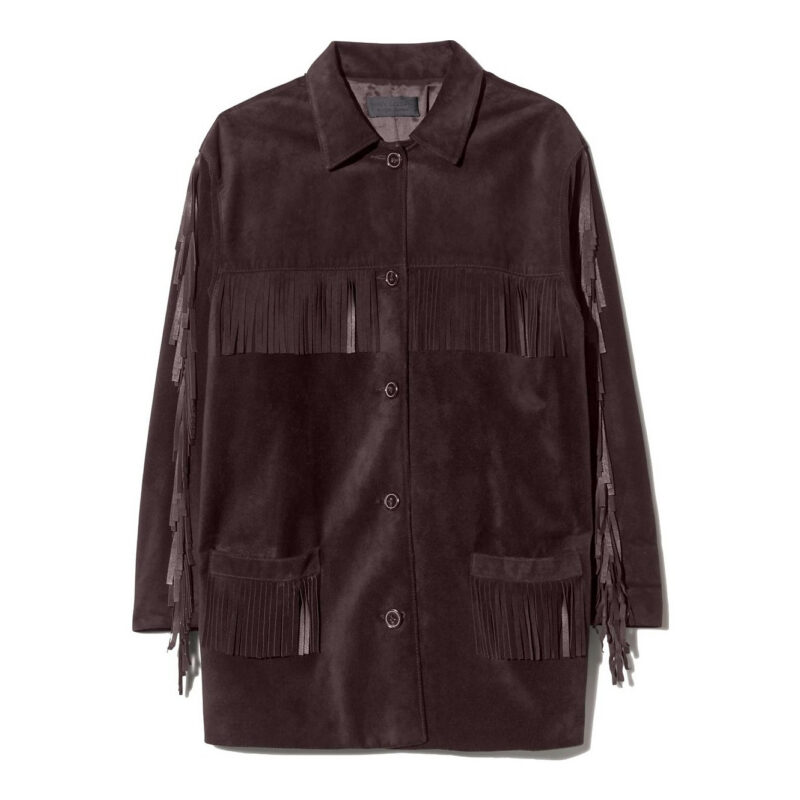 NILI LOTAN - Foudre Fringe Suede Jacket Mytheresa