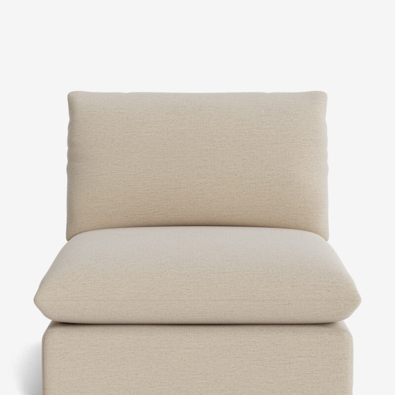 Octavia Modular Upholstered Armless Chair McGee & Co