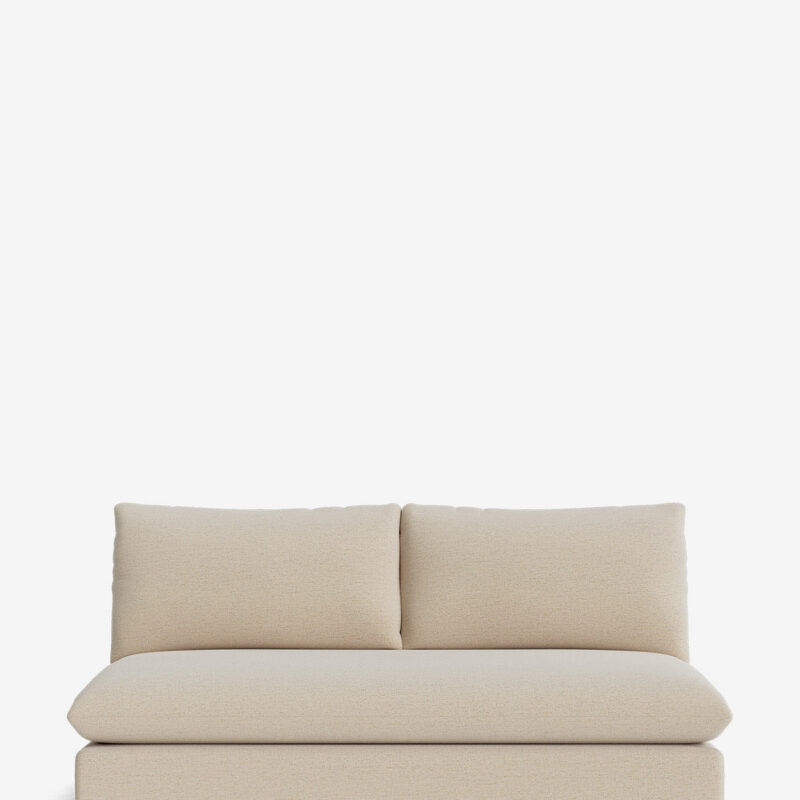 Octavia Modular Upholstered Armless Loveseat McGee & Co
