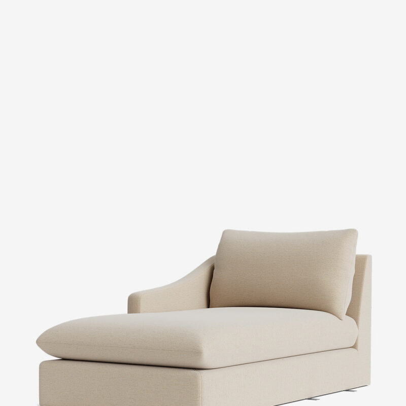 Octavia Modular Upholstered Chaise McGee & Co
