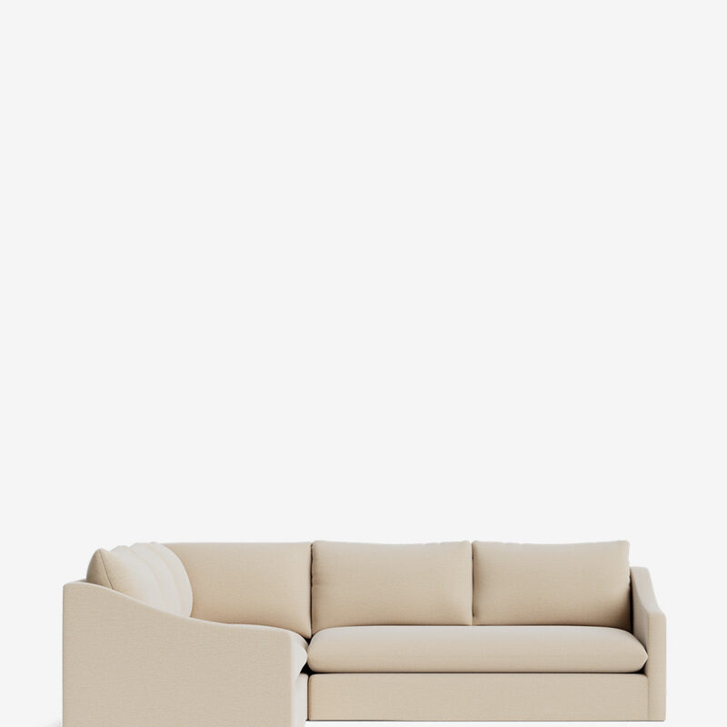 Octavia Upholstered 3PC L Shaped Sectional McGee & Co