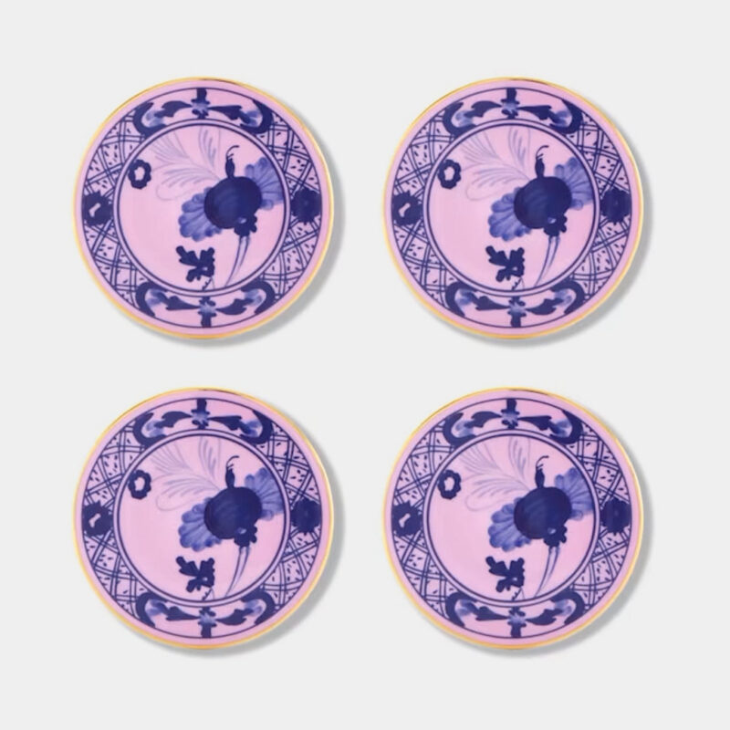 Oriente Italiano Azalea Ogetti Coaster (Set of 4) Ginori 1735