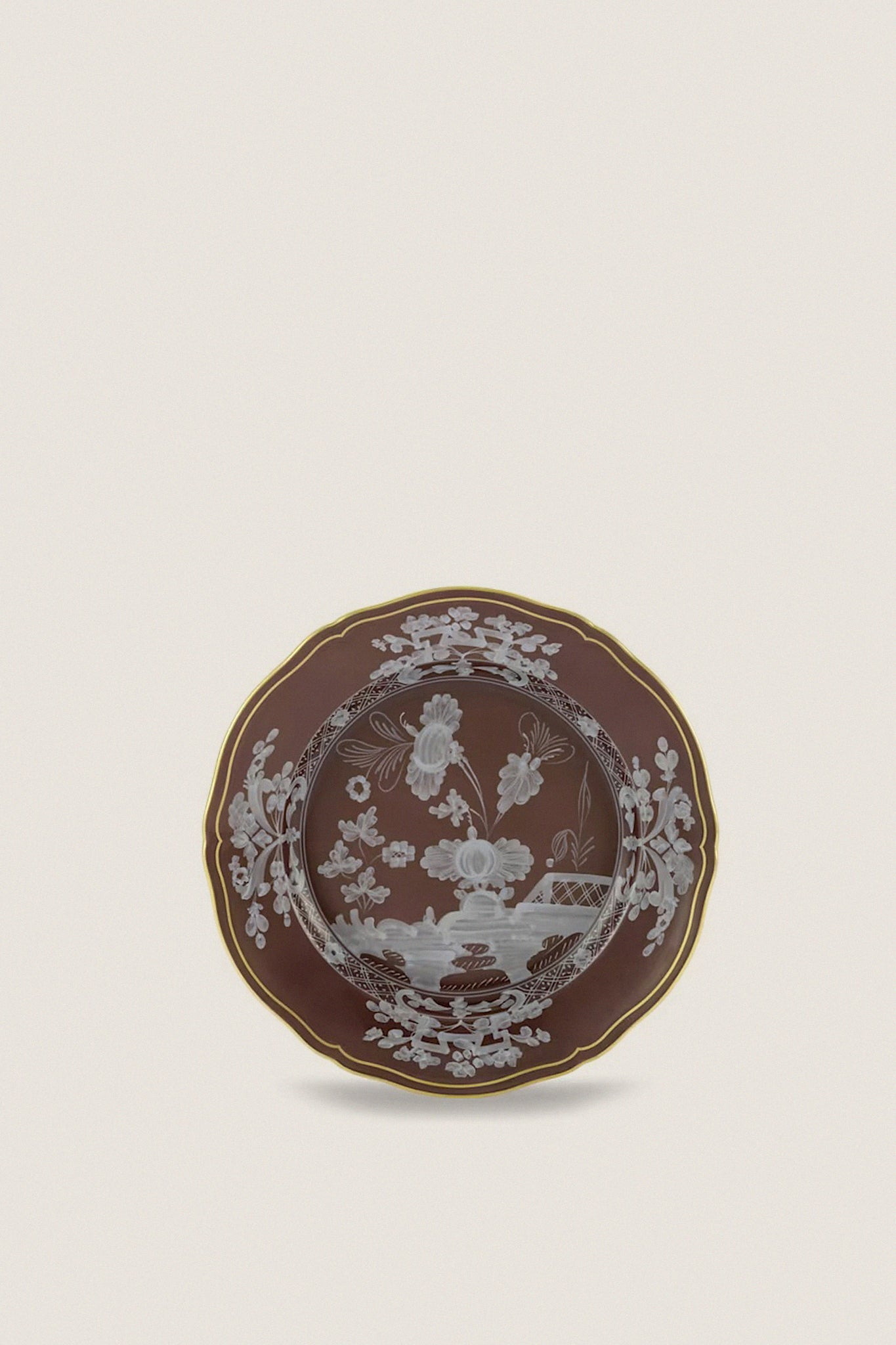 Oriente Italiano Castagna Salad Plate Ginori 1735