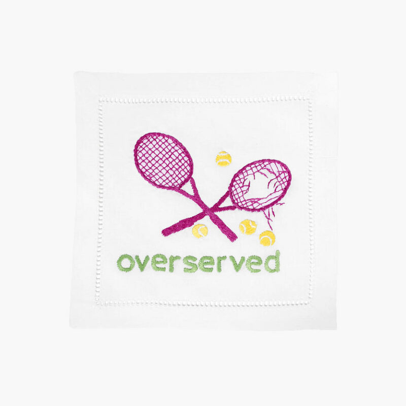 Overserved Cocktail Napkins (Set of 4) August Morgan