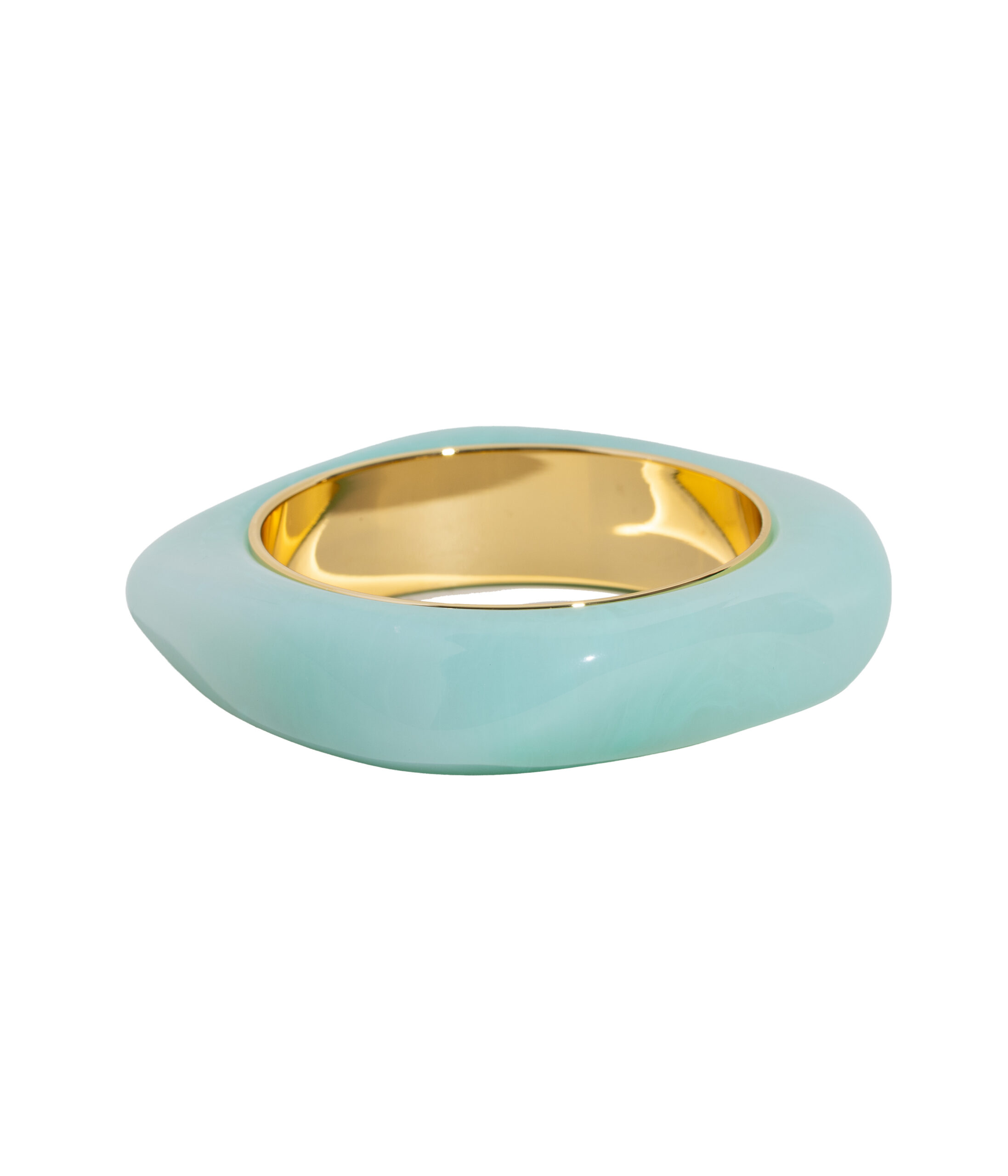 Paloma Bangle Bracelet in Mint Loren Hope