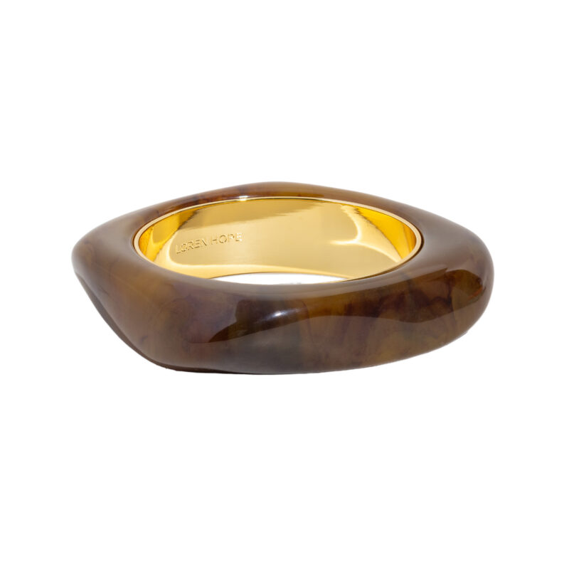 Paloma Bangle Bracelet in Tortoise Loren Hope