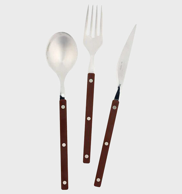 Pastello Brown Three-Piece Place Setting Vietri