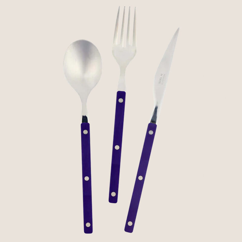 Pastello Navy Three-Piece Place Setting Vietri