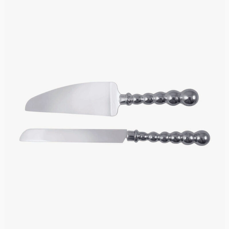 Pearled Cake Server Set Mariposa
