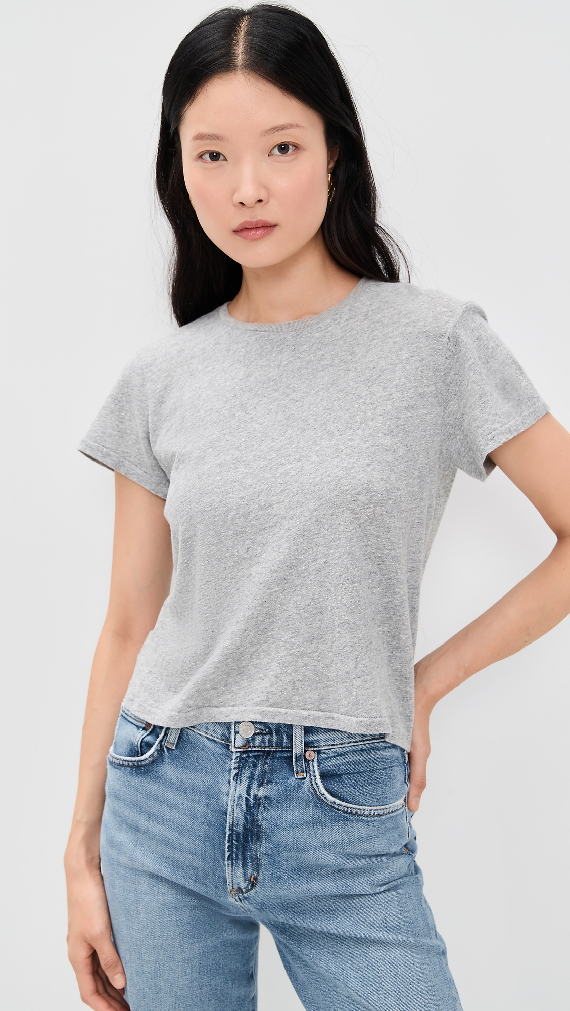 PERFECTWHITETEE - Lisa Recycled Cotton Slim T-Shirt