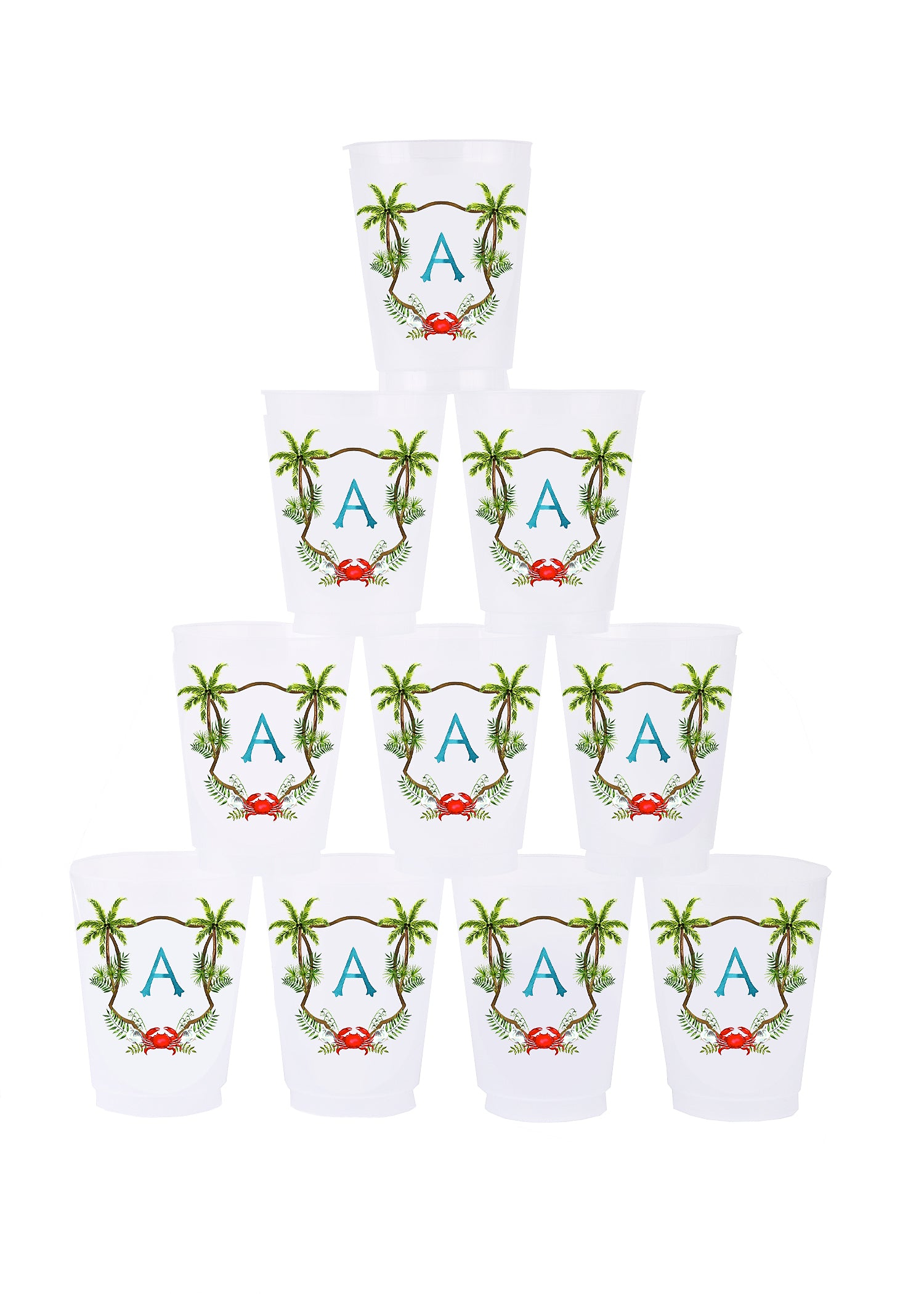 Personalized Crest Cups Thistle and Briar Studio