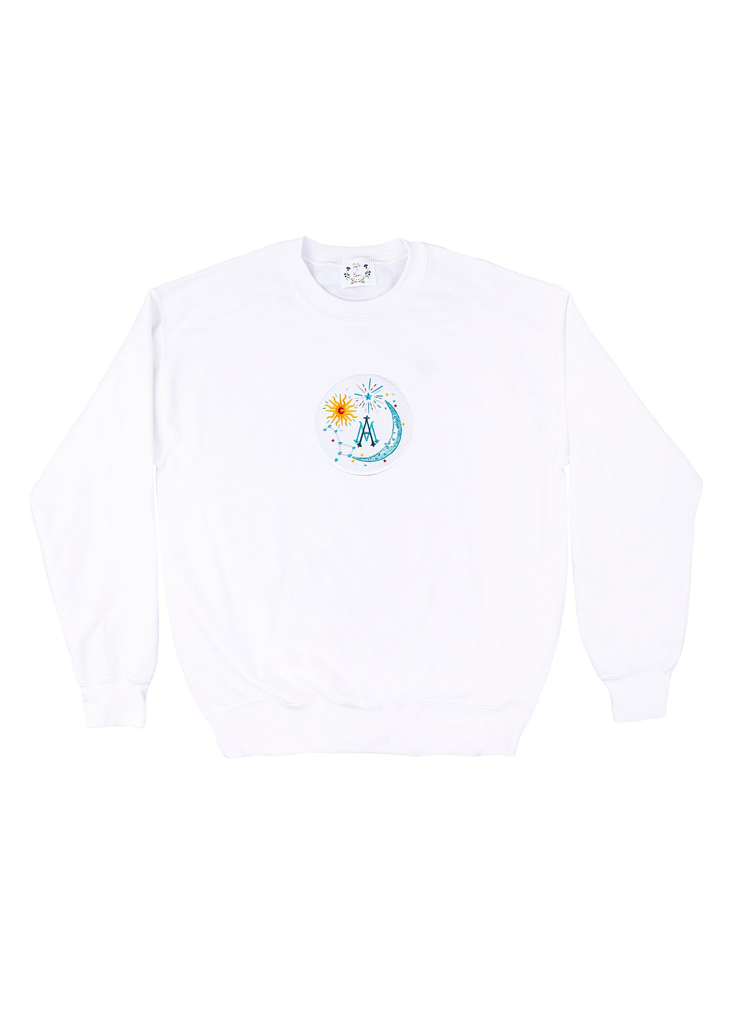 Personalized Patch Sweatshirts Thistle and Briar Studio