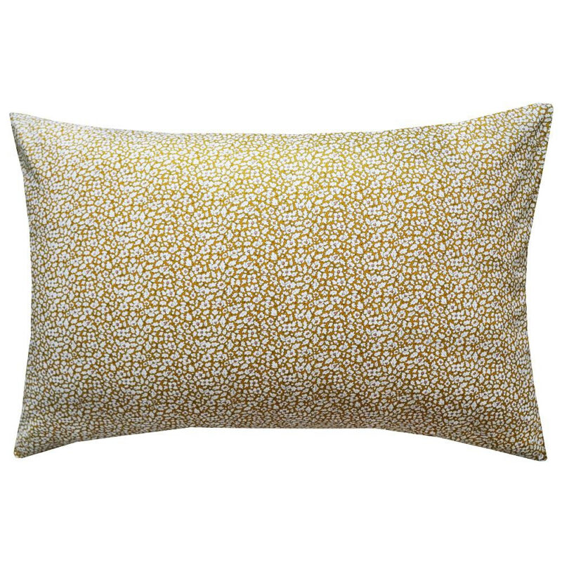 Pillowcase Made With Liberty Fabric in Feather Meadow Coco & Wolf