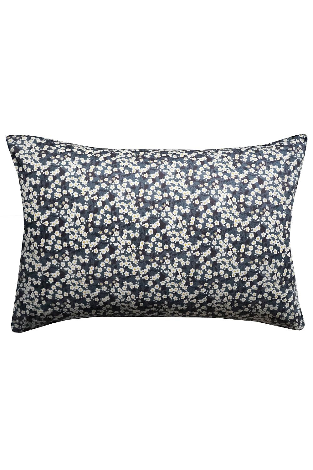 Pillowcase Made With Liberty Fabric in in Mitsi Charcoal Coco & Wolf