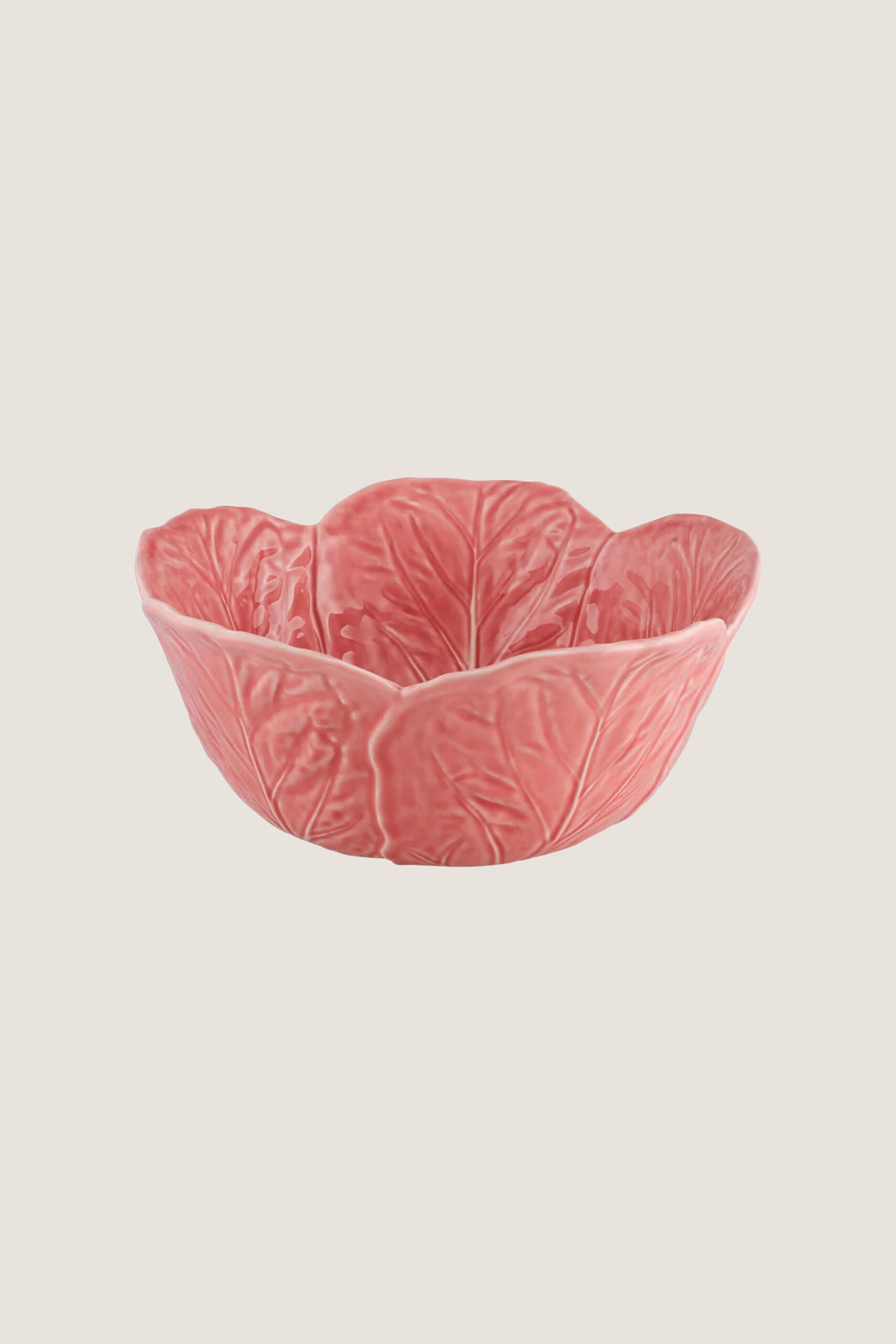 Pink Cabbage Small Salad Bowl Bordallo Pinheiro