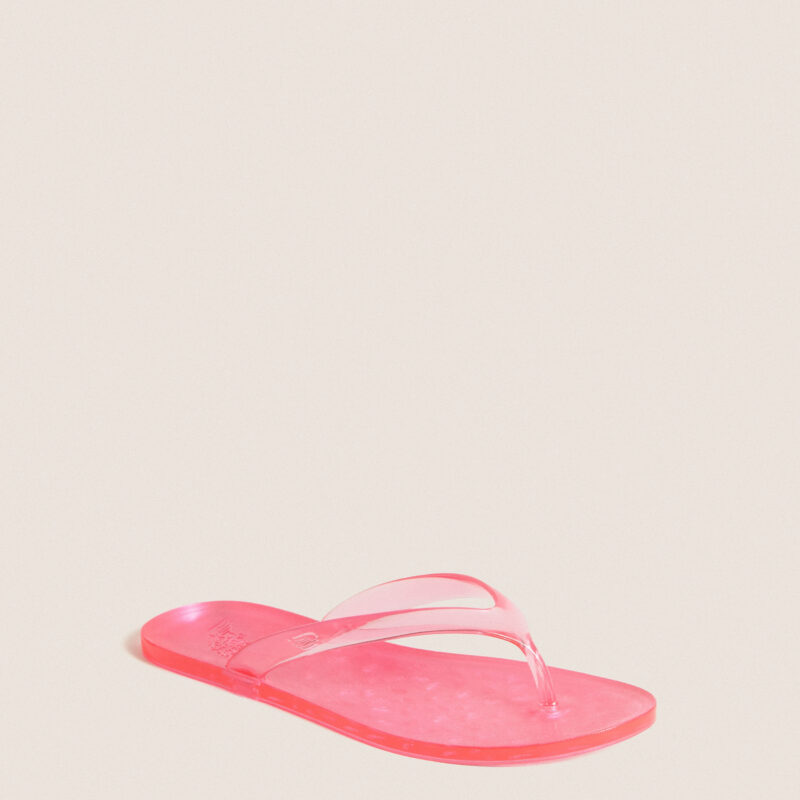 Pink Jelly Flip Flops Ancient Greek Sandals
