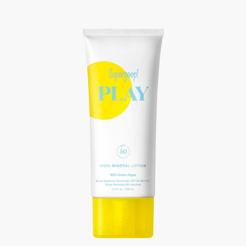 PLAY 100% Mineral Lotion SPF 50 with Green Algae Supergoop!