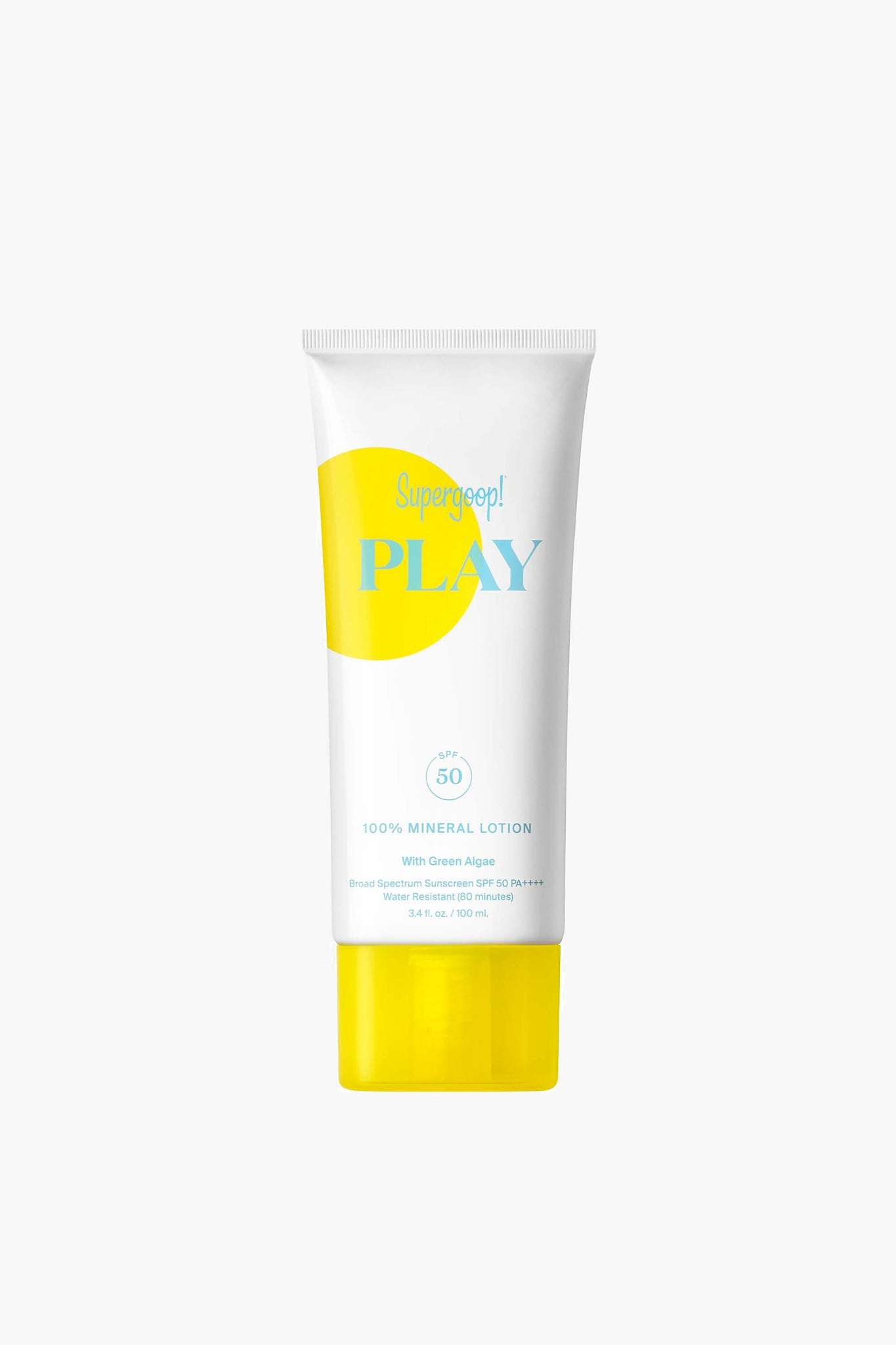 PLAY 100% Mineral Lotion SPF 50 with Green Algae Supergoop!