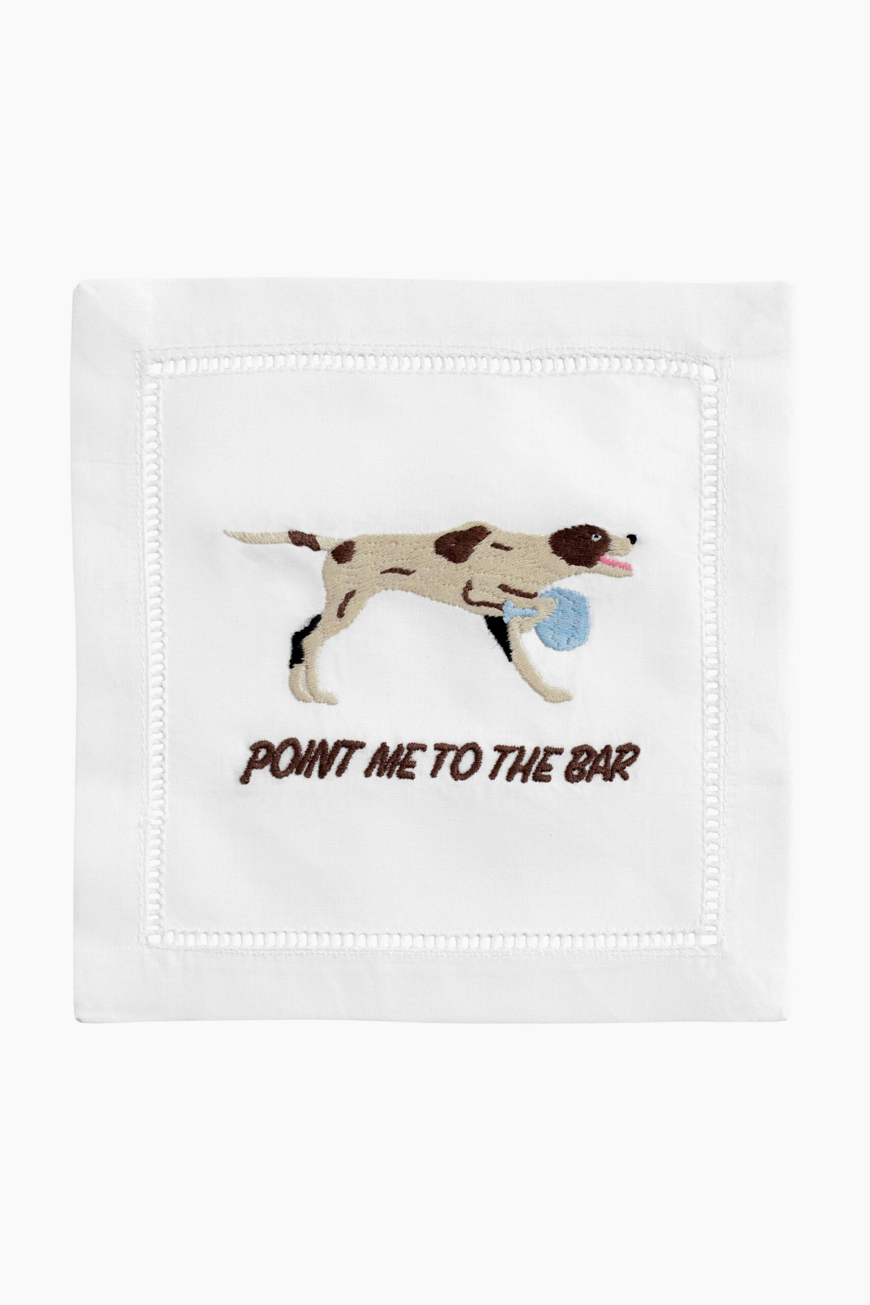Point Me To The Bar Cocktail Napkins (Set of 4) August Morgan