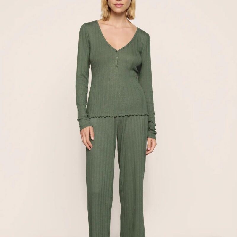 Pointelle Pant Desert Sage Eberjey