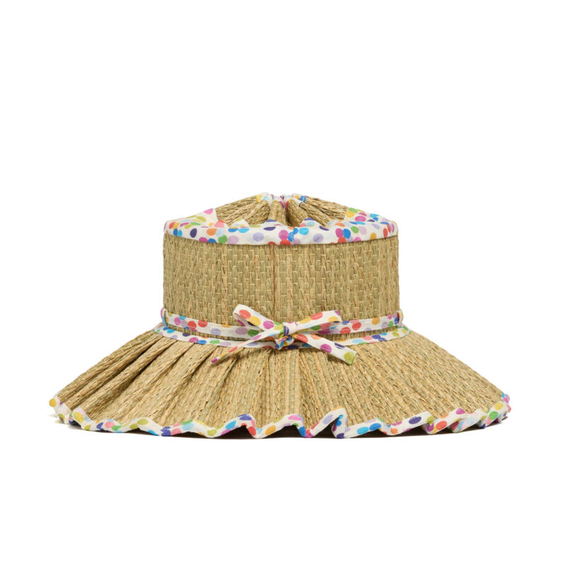 Polka | Rainbow | Luxe Capri Child Hat Lorna Murray