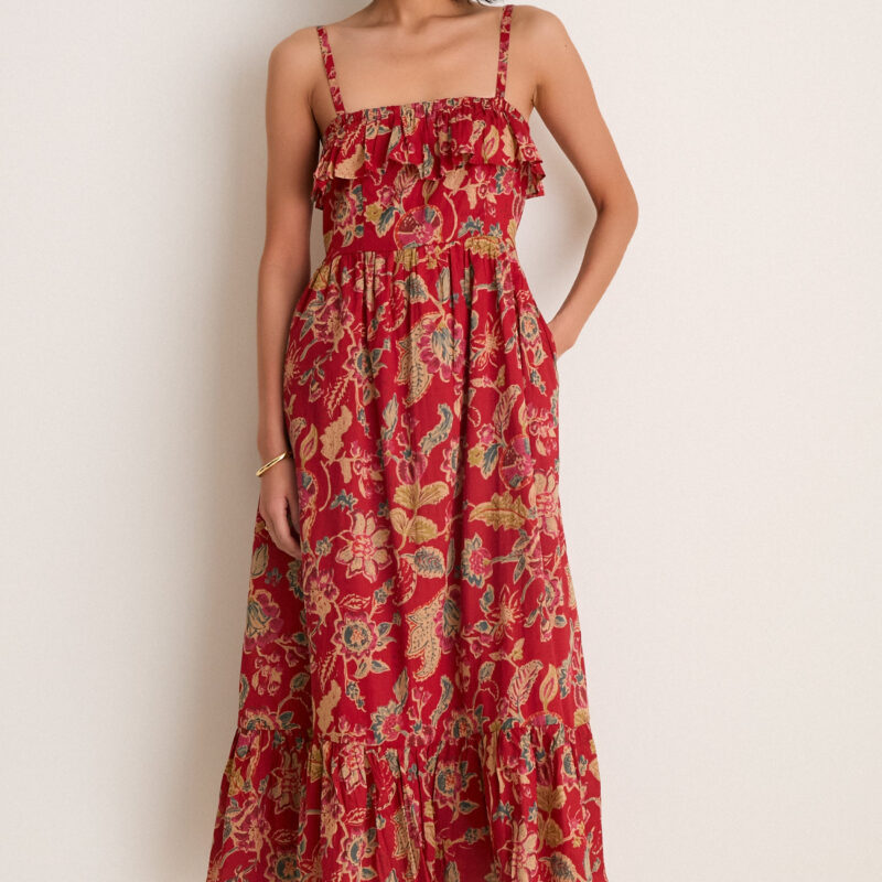 Pompeian Blooms Organic Tomas Maxi Dress Love Tomas by Emerson Fry