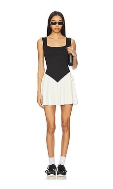 Port de Bras Kasumi Dress in Black & Chantilly from Revolve.com