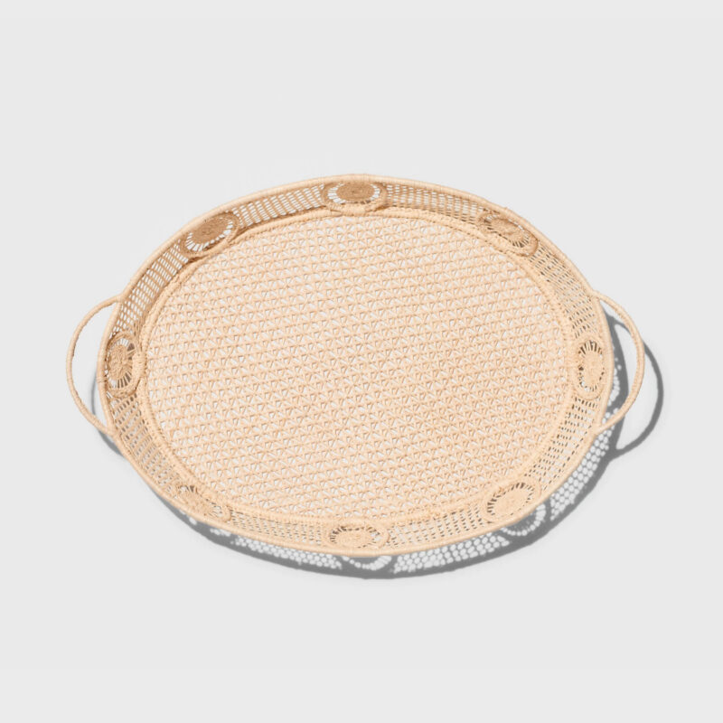 Raffia Round Tray AERIN